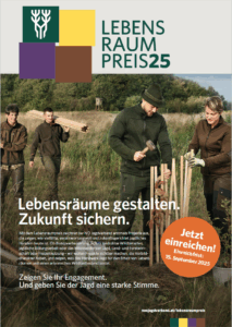 Cover vom Folder Lebensraumpreis